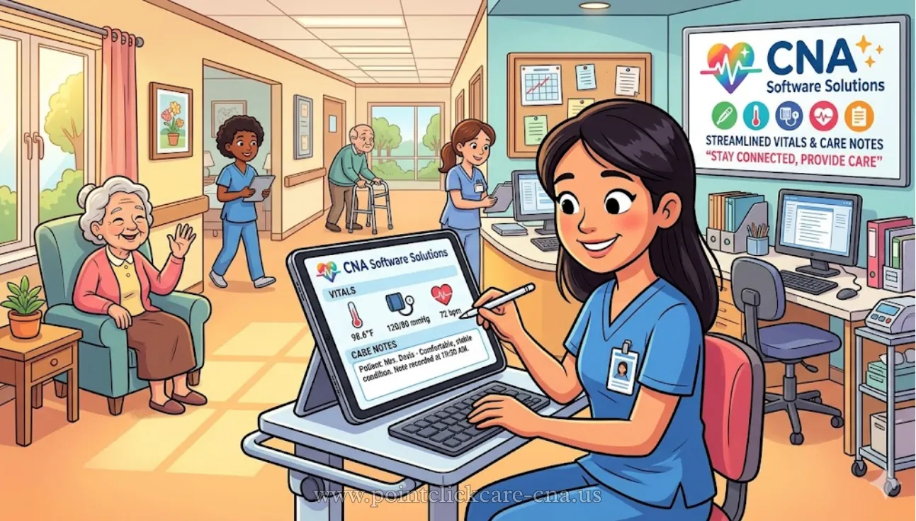 CNA Software Solutions for Vitals and Care Notes