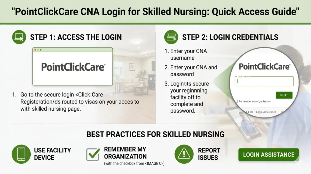 pointclickcare cna login for skilled nursing quick access guide