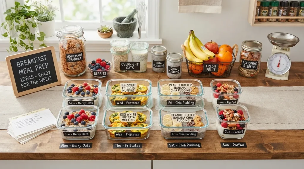 Breakfast Meal Prep Ideas You Can Prepare Ahead