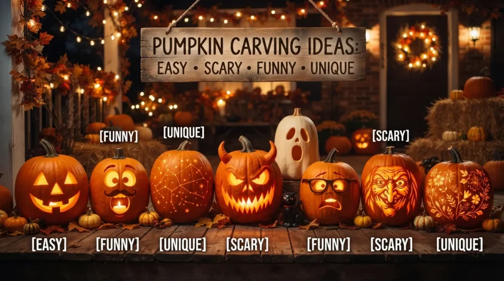 pumpkin carving ideas for halloween