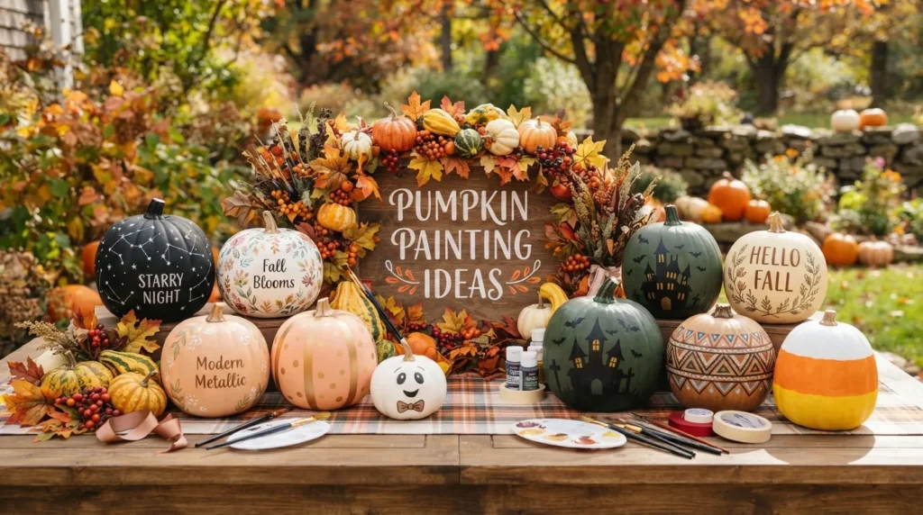 pumpkin painting ideas
