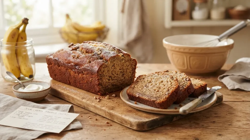 sour cream banana bread recipe